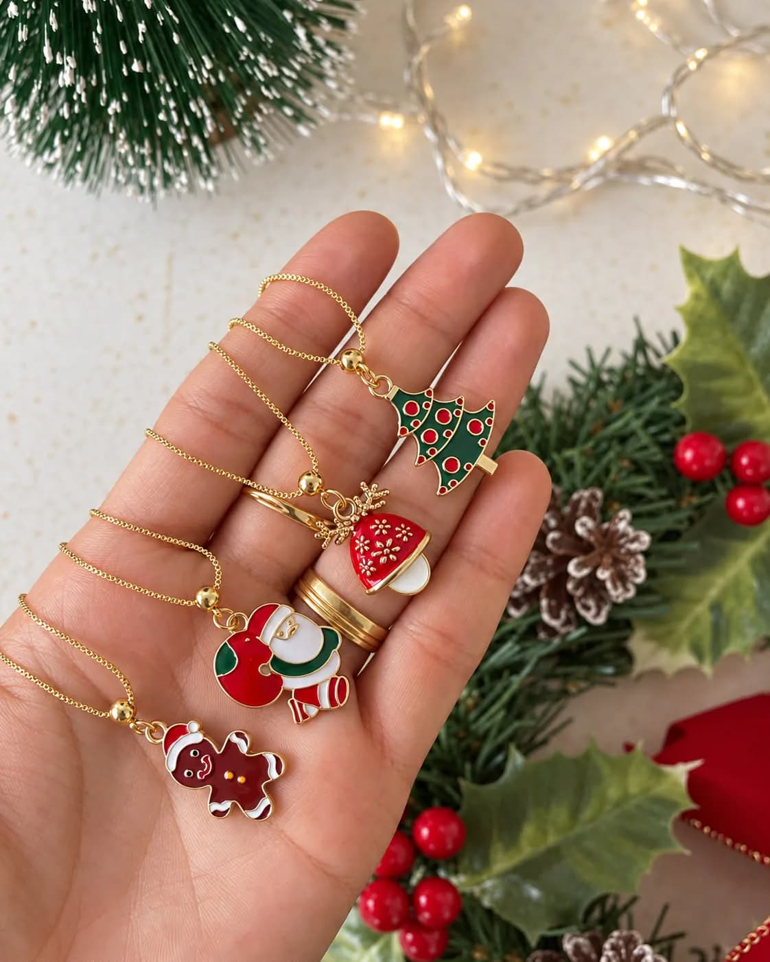 Collar de navidad 3
