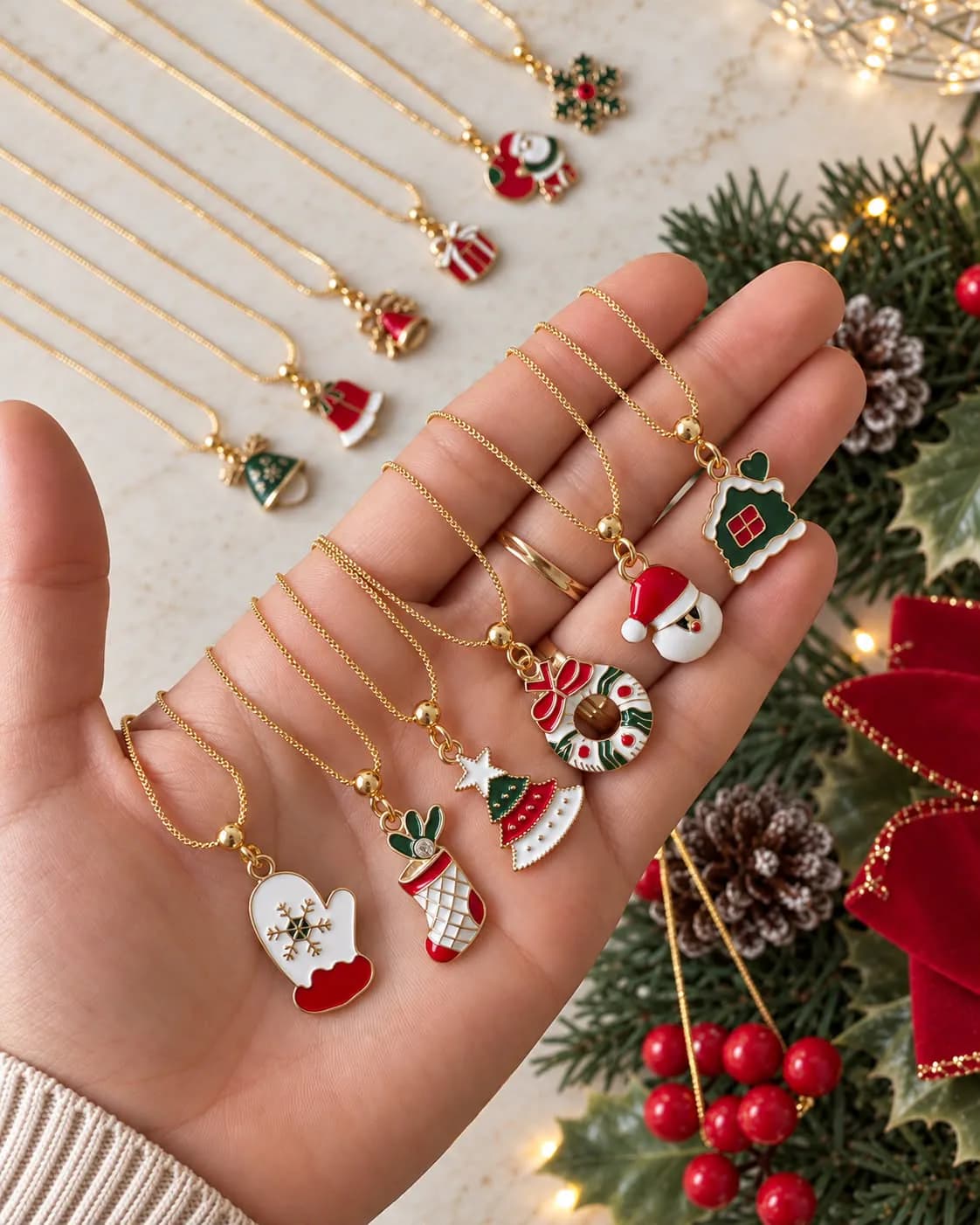 Collar de navidad