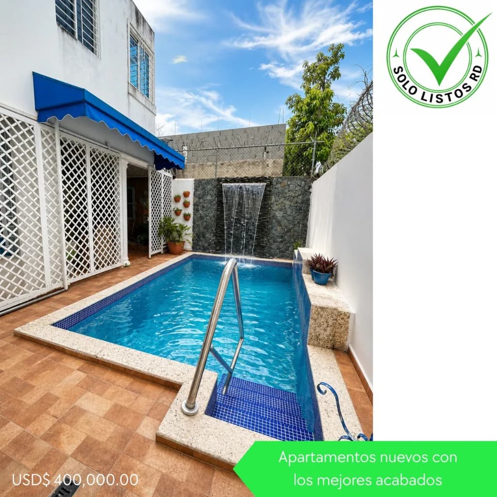 Apartamento exclusivo con piscina y terraza privada 2