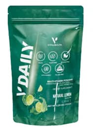 V-DAILY. Combina vitaminas, minerales, inositol y prebióticos, fortalece el sistema inmunológico y combate el estrés oxidativo.